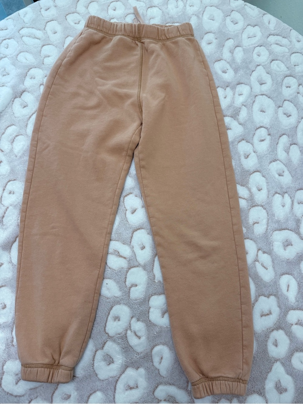 Reformation Kids Tan Sweatpant Joggers